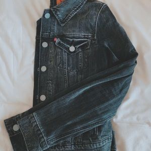 Levi black denim jacket